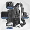 Förpackar Tactical Sling Axel Bags Military Rover Chest Pack för att jaga vandring EDC ryggsäck Molle Assault Range Bag Pass för 9,7 "Pad