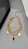 Luxury Famous Brand Jewelry Rose Gold Stainless Steel Roman Numerals Bracelets Bangles Female Charm Popular Bracelet for Women G8688536