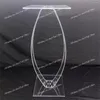 Party Decoration Geometric Crystal Acrylic Flower Stand Wedding Main Table Ornaments Centerpiece