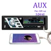24V bil Stereo Audio Bluetooth 1 DIN CAR MP3 Multimedia Player USB MP3 FM Radio Player JSD-520 med fjärrkontroll