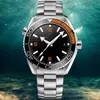 U1 Top AAA Ceramaic Bezel 600m Sea Master Men Mens chronograph Planet Profession Watch Luminous Relogio Luxury Ocean Automatic Movement Mechanical Wristwatches