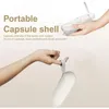 Mini Umbrella 5 Folding Capsule Umbrella for Women Sunny and Rainy Rainproof UV Protection for Outdoor Traveling Portable