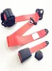 Säkerhetsbälten Tillbehör universal Red Car Seat Belt Extender Extension Buckle Adujstable Shoulder Säkerhetsbälte för 1 -stycken SET8612296