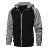 Sweat à capuche masculine 2024 Casual y2k Zip Hoodie Zipper Hip Hop Street Wear Sweatshirts Skateboard Men / femme Pullover Mâle