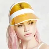 Berets Summer UV مقاوم Sunshade Hat من المألوف أعلى من البلاستيك البلاستيك البلاستيك في الهواء الطلق الترفيه