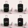 Accessories White Dot Electrocardiogram Protective Cover Thickened Luggage Elastic Dust Cover Suitable for 1832 Inch Travel Accessories