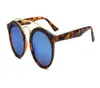 Occhiali da sole marca uomini donne occhiali da sole da sole retrò design di marca telaio rotondo uv400 goggle esterno colorato lente da 50 mm2269974
