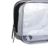 Storage Bags Environmental Protection Waterproof Transparent Zipper Toiletry Bag Makeup Case Cosmetic Pouch