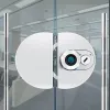 Control YiToo Stainless Steel Smart Fingerprint Glass Door Lock Built in Rechargeable Battery Bluetooth APP No Drill Outdoor Waterproof