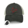 Ball Caps Lucifer - Verum (non cerclé / rouge) Chapeau de cowboy Wild Cap Christmas Summer Women's Hats 2024 masculin