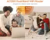 Routers Tenda AC1200 Smart WiFi Router Dual Band 2.4G / 5G Router Internet sans fil Mode AP IPv6 Invité WiFi AC5S