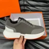 Platform Designer Chaussures décontractées Men Trainers sportifs Top Quality Fashion Plain Toe Rubber Sole Unisexe Tabrics mélangés Giga Sneakers Comfort Walking Wholesale