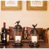 Kerzenhalter kreativer europäischer Halter transparenter Glas Kerzenlicht Esstisch Dekor Große Vintage Candelero Home