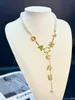Дизайнерские ожерелья Жемчужные кокер -цепь винтажное подвесное ожерелье женские ювелирные аксессуары
