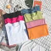 8 Solid Color Cotton T -shirt Women S4XL Harajuku Witte dames T -shirt Femme oneck Koreaanse zomer top basic druppel 240410