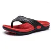 Slippers Massage Flip Flops For Men Summer Breathable Beach Shoes Sandals Luxury Men's 44/45/46