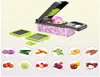 Narzędzia do warzyw owocowych 13in1 helikopter wielofunkcyjny pokarm Sebuli Slicer Cutter Dicer Veggie z 7 ostrzami 2211115965250