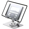 Stands 360 Rotation Tablet Stand for iPad, Adjustable Foldable Tablet Holder,Aluminum Phone Stand Compatible with iPadPro/ Air/ Mini