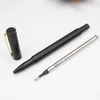 Creative Handmade Solid Wood Signature Pen & Blackwood Bookmark Gift Set Natural Color Cilp Roller For Business Office