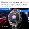 Montres pour Xiaomi Android iOS Smart Watch Men Moniteur sain Moniteur AI VOIX BLUETOOTH CALLESTES!