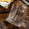 Wine Glasses 370ml/460ml Drinking Bottle Transparent Glass Whiskey Cup Creative Foreign Beer Drinkware Brandy Bar Cups