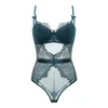 Bras stelt 2024 vrouwen bh lingerie sexy ondergoed erotisch korset kanten mesh slaapkleding nachtkleding bandage riem uit één stuk pyjama's