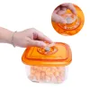 SEALERS YUMYTH VACUUM CONTAINER Matkvalitet Orange Plastic Food Storage Container Box BPAFREE Kökbehållare med handhållen pump T250