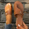 Chaussures décontractées Femmes Sandales Summer pour tongs plats Ladies glisse des créateurs romains zapatos para mujeres