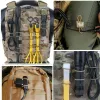 Väskor 10st Taktiskt växelhållare CLIP MOLLE WEBBING REAINER Elastic Binding Ribbon Buckle For Tactical Vests Ryggsäckar