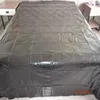 240 x 260cm PVC Düz Yatak Sayfası Siyah Bedsheet Parlak Masaj Spa Seks Pad SM Mobilya Dungeon Oyuncaklar Erotik BDSM Bondaj Dişanı 240408