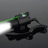 Taktikwaffe Taschenlampe mit Fernsehschalter Red Dot Laser Sight Military Pistol Pisting Light für Glock 17 19 / 20mm Schienenjagd