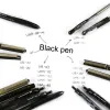 Pens Uni Gel Pens UNIBALL PEN set di penna 0,5/0,38 mm Penne di prova della pressa nera per la cartoleria per studenti della scuola di ufficio