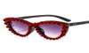 Baroques Rose Flower Lunettes de soleil Femmes Cat Eye Sunglass Sunglass Big Frame Eyeglass Modern Beach Eyewars4421158