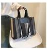 Avondtassen dames handtas grote canvas dames schouder shopper tas dames hand luxe designer doek teas voor vrouw 2024 vrouw