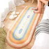 Tappeti mircle dolce ovale soffice per soggiorno tappeti per la casa tappeti per la camera da letto tappetino da pianta di cartone animato bambino accanto al letto anti slip