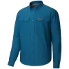 Accessoires Bassdash Men's Performance Button Down Shirt Long Sleeve UPF 50 voor jachtvisserijapparatuur buitenshuis FS23M Lente zomer
