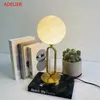 Tischlampen Nordic Glass Ball Schreibtisch Lampe Studie Dressing Live Broadcast Lighting Schlafzimmer Bett