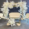 Party Decoration Luxury Grand Event Stage Wedding Fram Backdrops Banner Sign Shelf Artificial Flower Arch Balloon SOFA FUNKTION Display