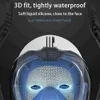 Masque de plongée en apnée Double tube Silicone Full Dry Diving Mask Adults Mask Swimming Plongles Perbelles autonomes sous-marin Breathin 240410