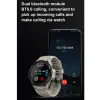 CONTROLLA TORNTISC 2021 Nuovo Smart Watch Men Fitness Tracker 400 mah Batteria Bluetooth Chiamate Bluetooth Chiavi personalizzate Outdoors Sport Smartwatch