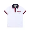 GU 21SS Shorts Polo Polo Logo brodé sur les poches Summer Men Femmes Designers Loose Overs Size Tops Tops Casual Coffre Shirt D-56056056017