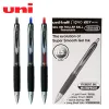 Pennor 12 datorer/Lot Uniball Signo Umn207 Gel Pen 0,5 mm dubbelpärltips Pen Press Type Business Office Signature Student Nonslip Grip