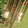Decorative Figurines 1pcs Copper Money Wind Chime Church Bell Tubes Bells Outdoor Garden Home Decor Windchime Wall Hanging Crafts