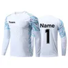 Gardien de but personnalisé en jersey kit de chemise de gardien de football rembourré personnalisé pour les jeunes garçons adultes avec numéro de nom 240416