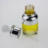 Bouteilles de rangement 100pcs jaune vide 20 ml d'huile essentielle