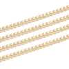 1 Meter 6 mm Breite Edelstahl Chevron Link -Kette Goldketten für Halskette Armband Ankettchen DIY -Schmuckzubehör 240410