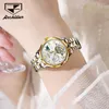 ساعة معصم JSDUN 8937 Top Women Watch Watch عالي الجودة مضاد للماء آلي تلقائيات تنغستن الصلب نساء