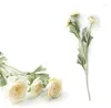 Dekorativa blommor konstgjorda ranunculus asiaticus bröllop dekoration blomma siden simulering för hemfest dekor SN2031