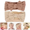 Bandanas 2 stks babybogen schattige booghoofdbanden haaraccessoires geboren voor meisjes