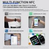 Контроль HW37 Plus Smart Watch NFC Control Doors Access Smart Wwatch Bluetooth вызовы беспроводные зарядки умные часы браслет для сахара в крови